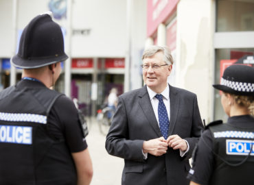 Roger Hirst in Chelmsford earlier this year