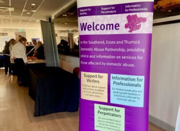 SETDAB banner at conference 2023